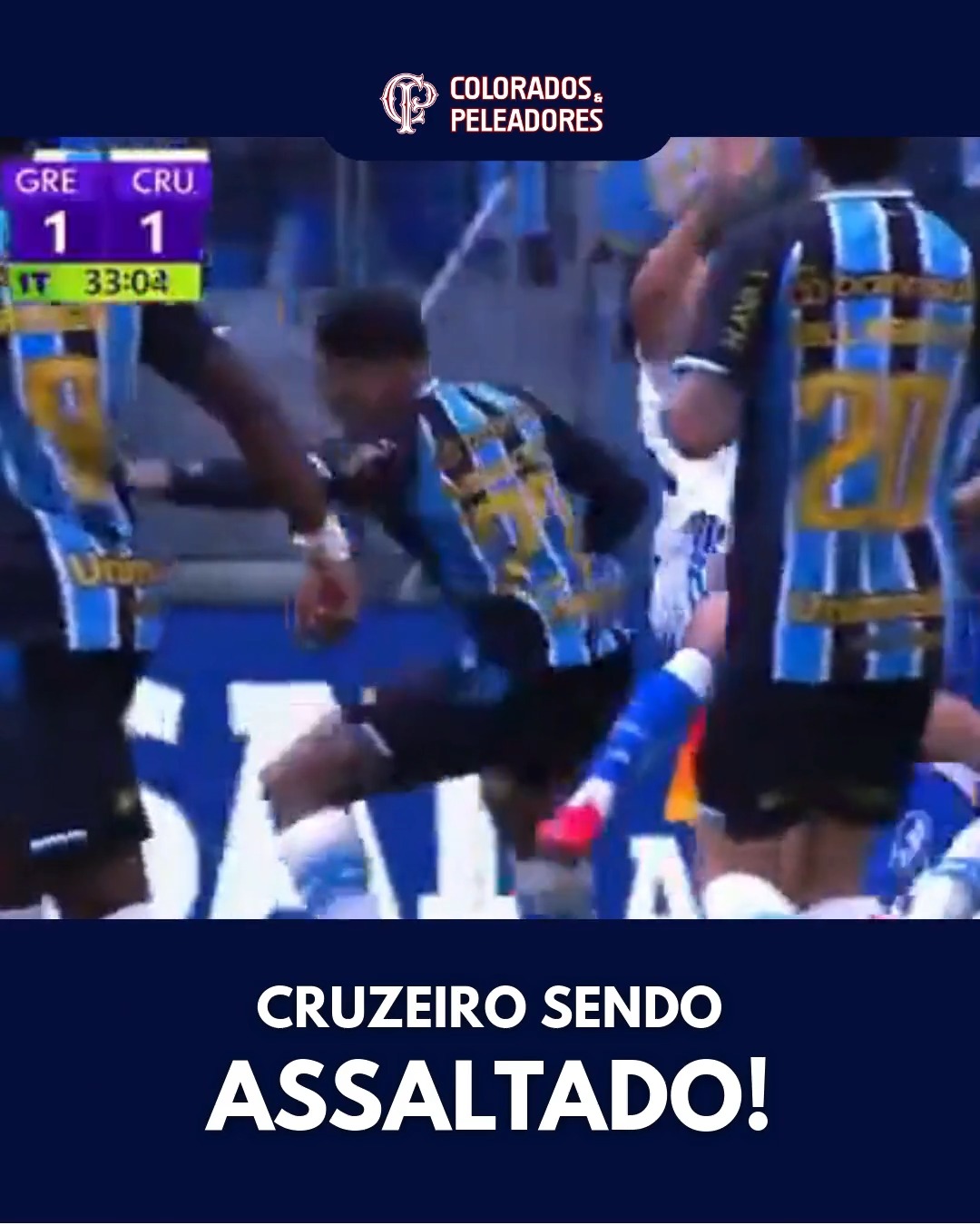 Prévia do vídeo do lance